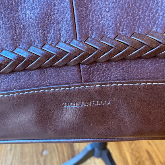 Beautiful all leather shoulder bag - Picture 4 of 4